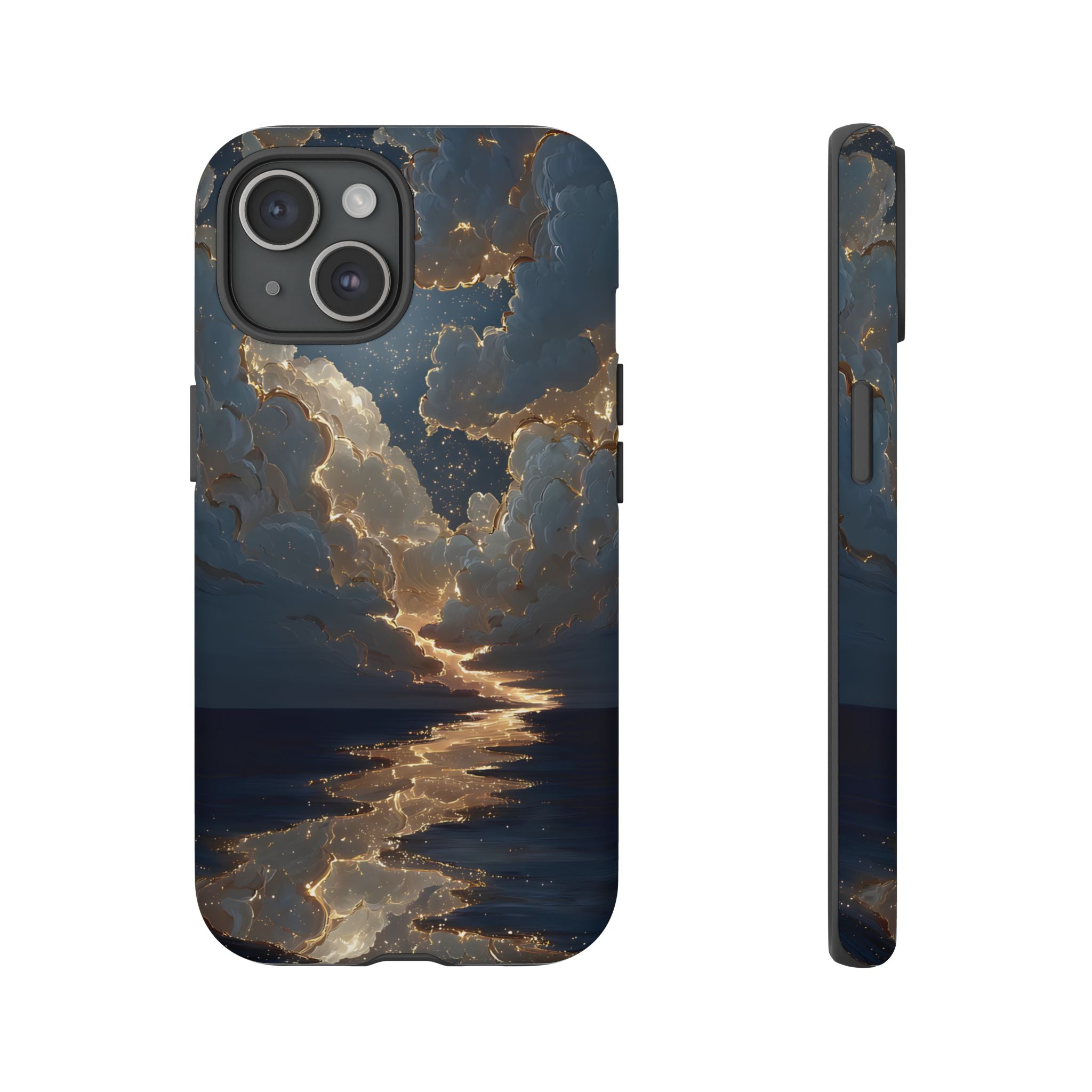 Celestial Night Sky Phone Case | Starry Cloud iPhone Cover, Protective Galaxy Case Gift for Dreamers