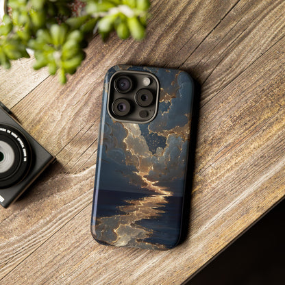 Celestial Night Sky Phone Case | Starry Cloud iPhone Cover, Protective Galaxy Case Gift for Dreamers