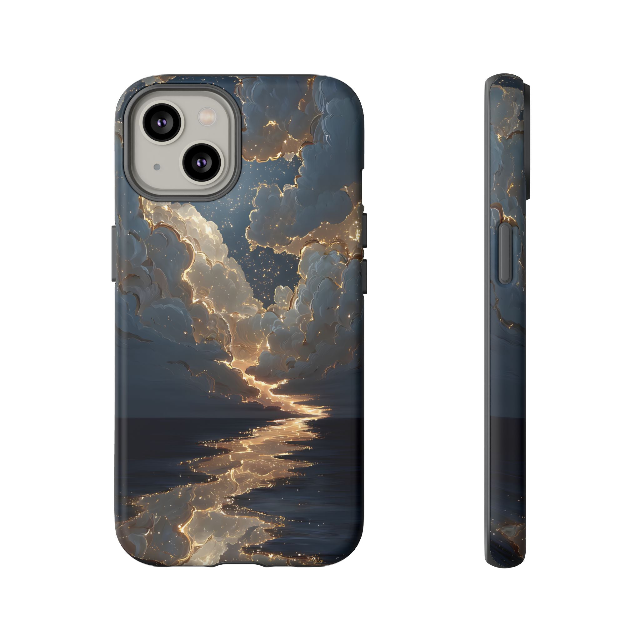Celestial Night Sky Phone Case | Starry Cloud iPhone Cover, Protective Galaxy Case Gift for Dreamers
