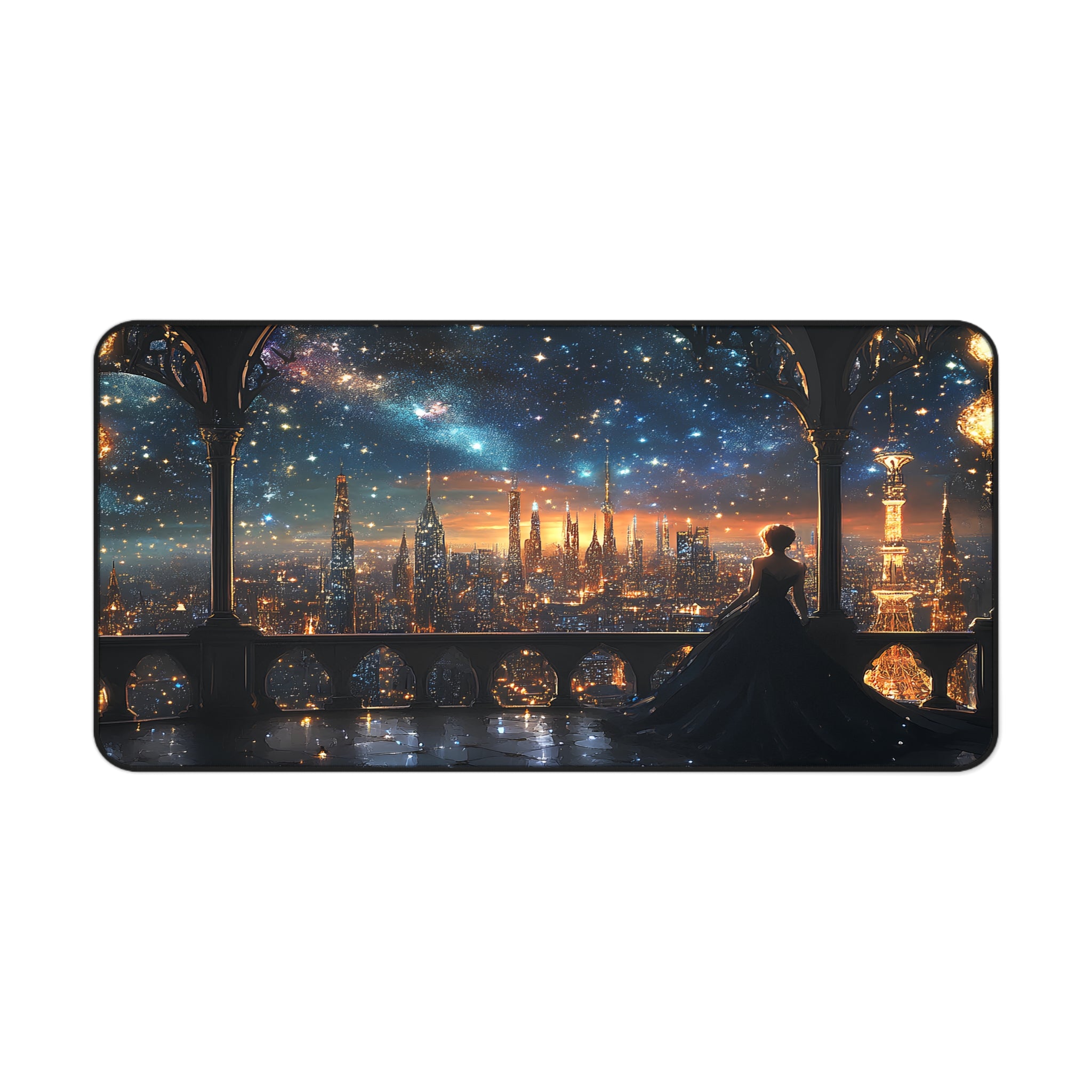ACOTAR romantasy desk mat fantasy starry sky theme