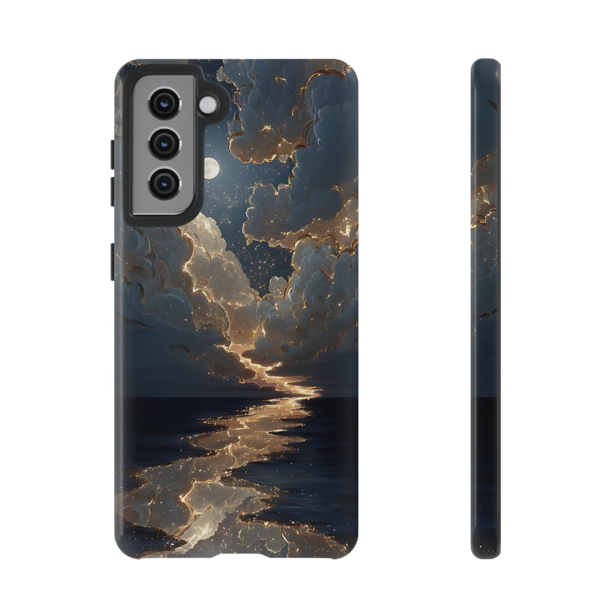 Celestial Night Sky Phone Case | Starry Cloud iPhone Cover, Protective Galaxy Case Gift for Dreamers
