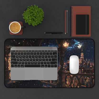 Bookish office décor Velaris starry night desk mat