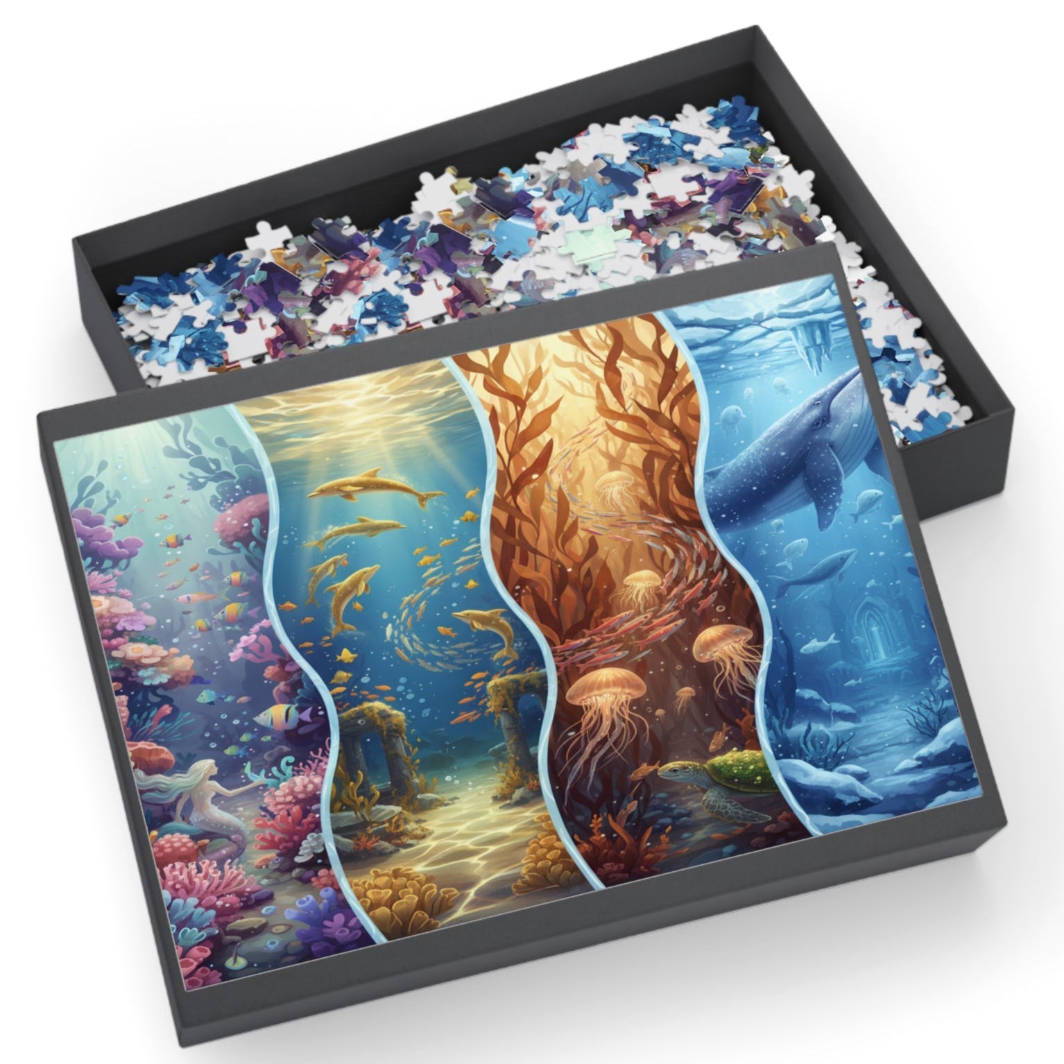 colorful ocean fantasy jigsaw puzzle