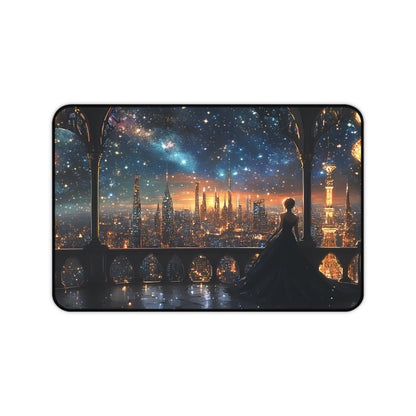 Velaris-inspired nightscape desk mat fandom merch