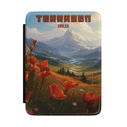 Throne of Glass Terrasen Kindle Paperwhite Colorsoft Case Terrasen Vintage Travel Poster