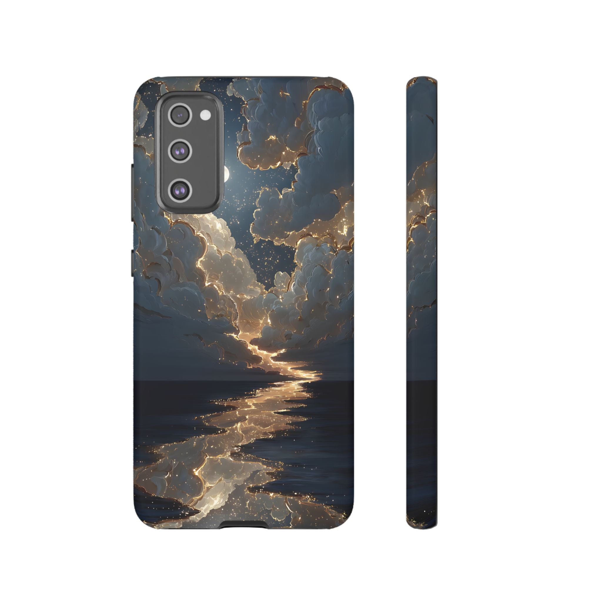Celestial Night Sky Phone Case | Starry Cloud iPhone Cover, Protective Galaxy Case Gift for Dreamers