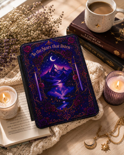Carry Velaris With You Night Court Inspired Starlit Kindle Case, Paperwhite & Colorsoft