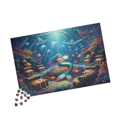 ocean treasure chest puzzle gift