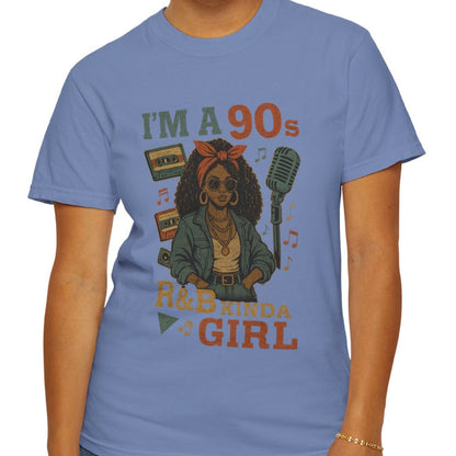 90s R&B Graphic Tee | Retro Hip Hop Soul Shirt, Nostalgic Black Girl Magic Top, Vintage Throwback T-Shirt