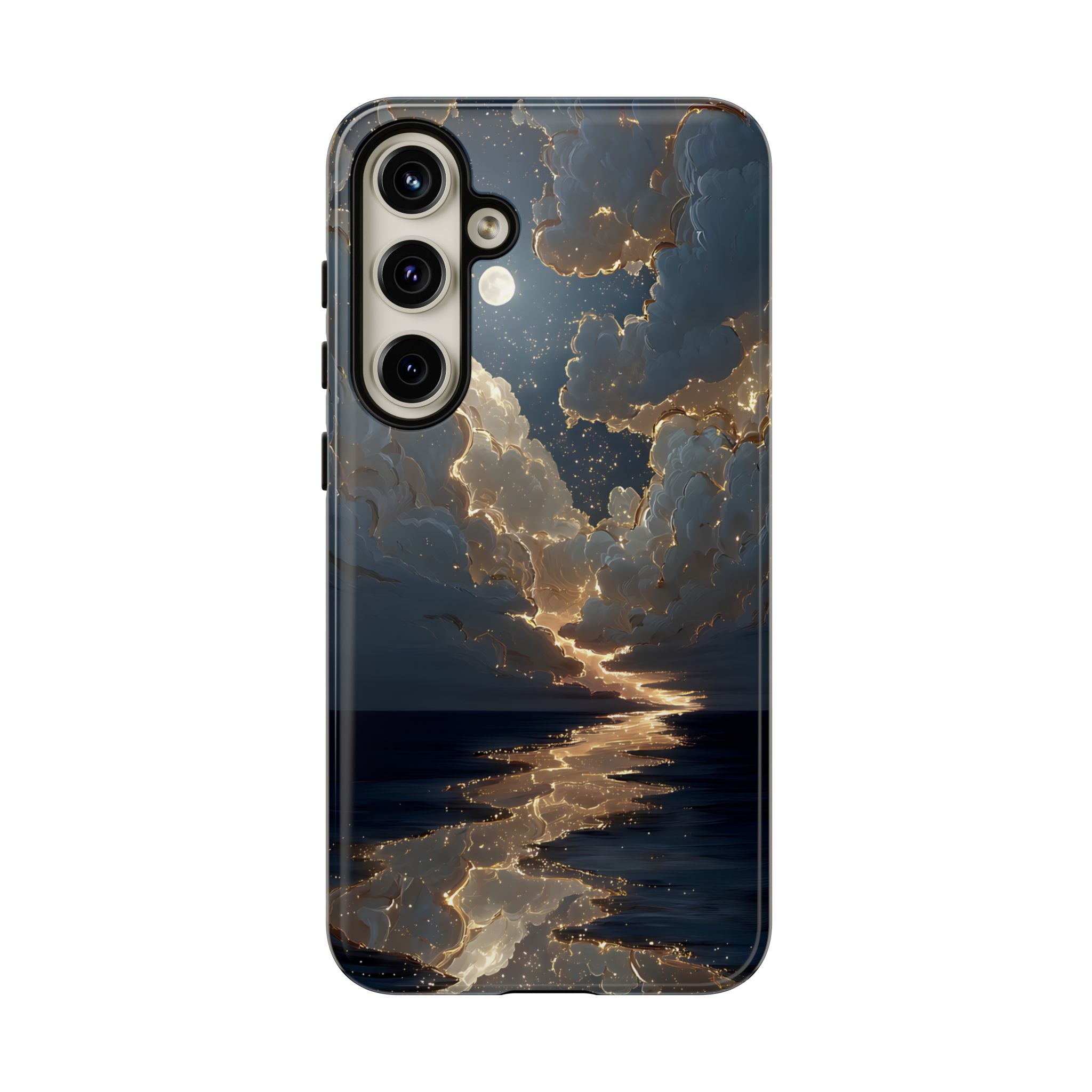Celestial Night Sky Phone Case | Starry Cloud iPhone Cover, Protective Galaxy Case Gift for Dreamers