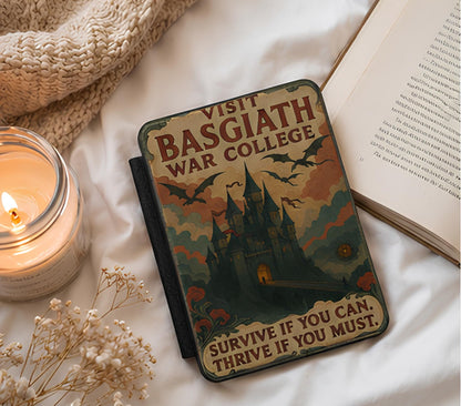 Dragon Rider Kindle Paperwhite Colorsoft Case - Fourth Wing Basgiath War College Wing Leader Case