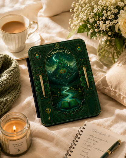 Throne of Glass Kindle Paperwhite Colorsoft Case – Dark Academia Romantasy Cover, Magnetic & Protective