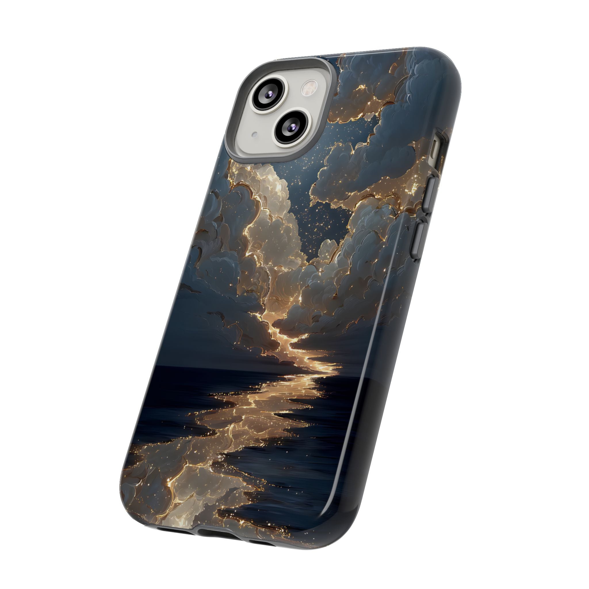 Celestial Night Sky Phone Case | Starry Cloud iPhone Cover, Protective Galaxy Case Gift for Dreamers
