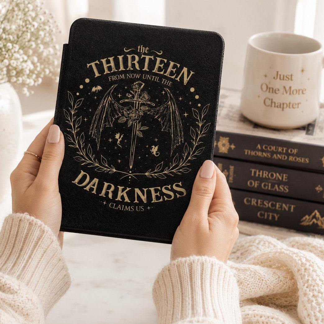The Thirteen Kindle Case – Throne of Glass Terrasen Dark Fantasy Sword Cover