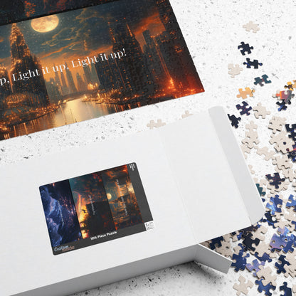 Maasverse ACOTAR TOG Crescent City Puzzle Fantasy Book Quotes Jigsaw, Gift for Sarah J. Maas Fans