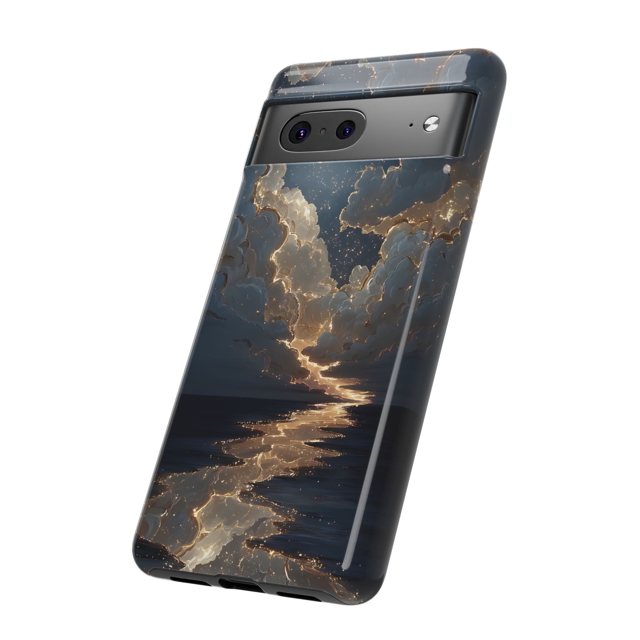 Celestial Night Sky Phone Case | Starry Cloud iPhone Cover, Protective Galaxy Case Gift for Dreamers