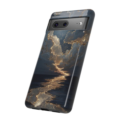 Celestial Night Sky Phone Case | Starry Cloud iPhone Cover, Protective Galaxy Case Gift for Dreamers