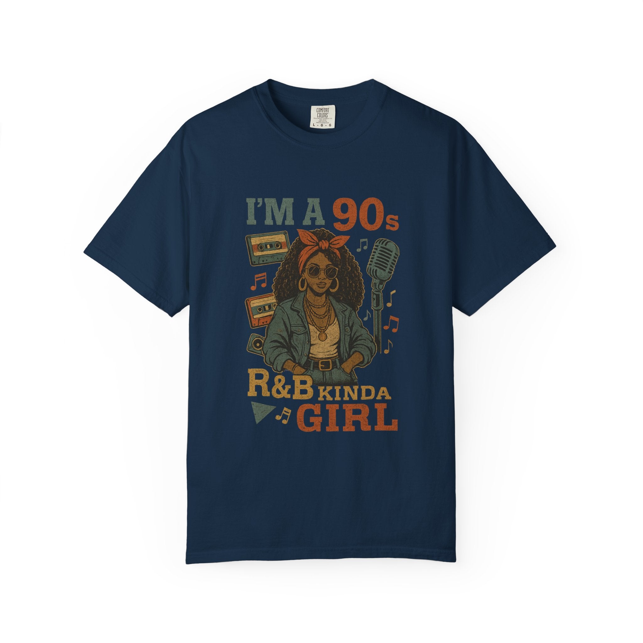 90s R&B Graphic Tee | Retro Hip Hop Soul Shirt, Nostalgic Black Girl Magic Top, Vintage Throwback T-Shirt