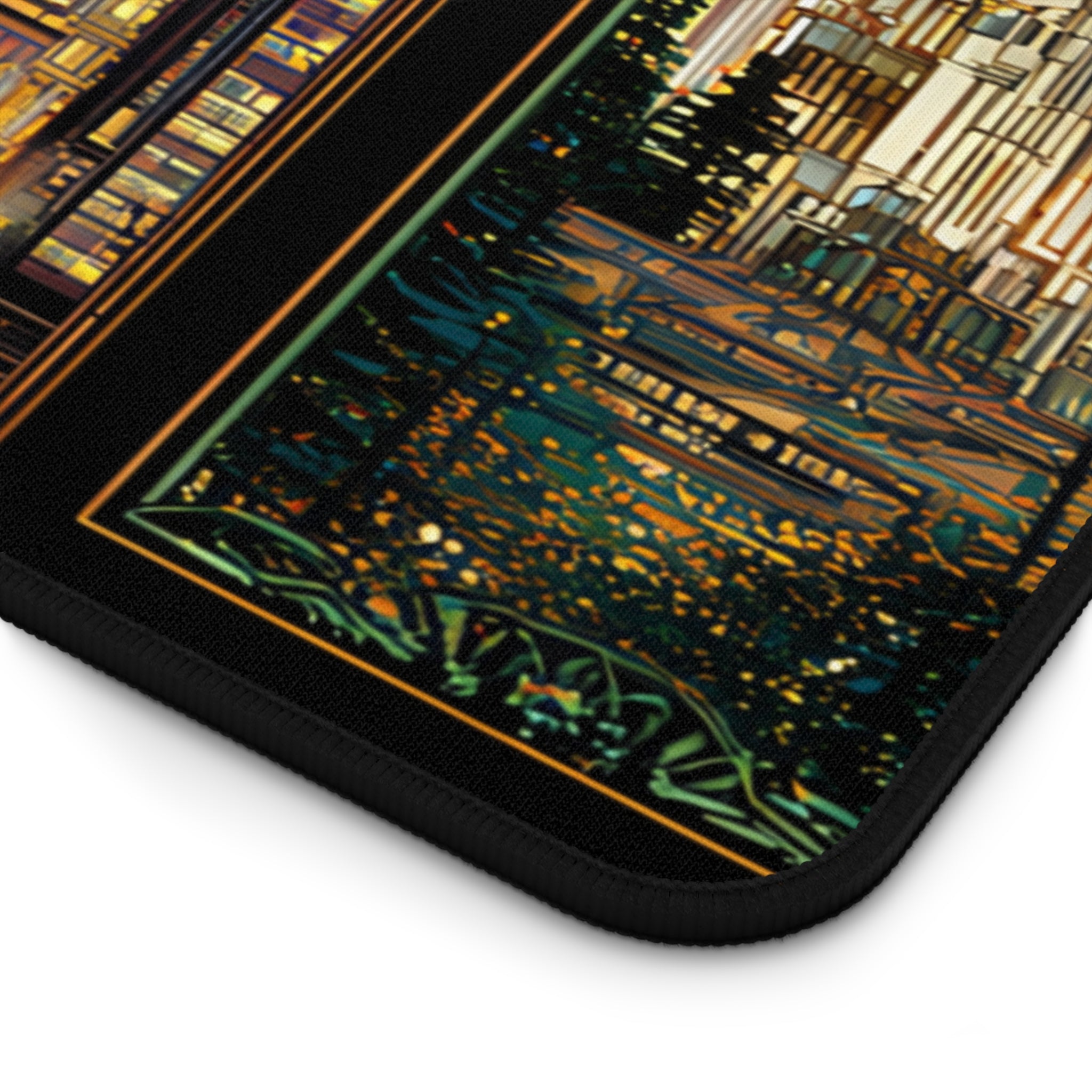 Scenes of Throne Fantasy Desk Mat | Book Lover Mouse Pad | Cozy Book Nook Gift | Aesthetic Office Decor for Readers