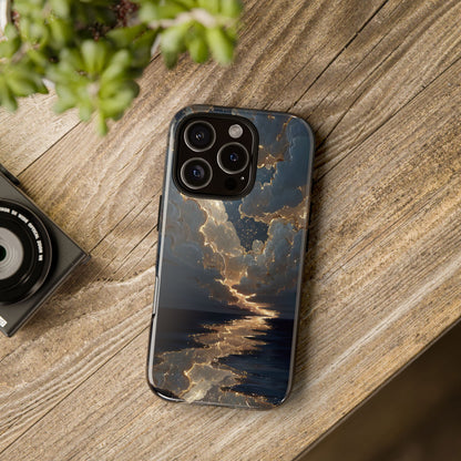 Celestial Night Sky Phone Case | Starry Cloud iPhone Cover, Protective Galaxy Case Gift for Dreamers