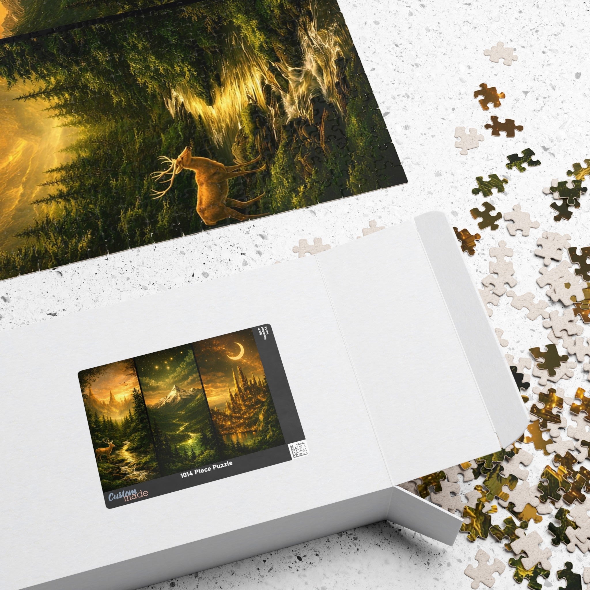 fantasy art jigsaw puzzle, cozy weekend puzzle activity, relaxing puzzle for after work, fantasy puzzle for quiet evenings, gift for puzzle lovers adults, gift for fantasy art lovers, adult jigsaw puzzle challenge