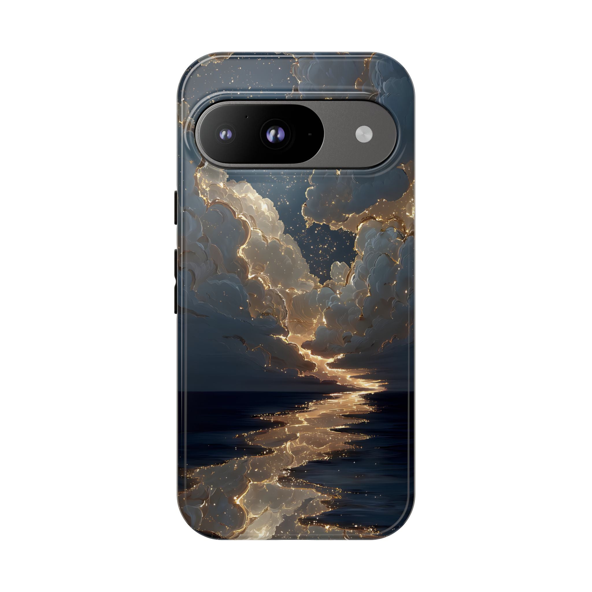 Celestial Night Sky Phone Case | Starry Cloud iPhone Cover, Protective Galaxy Case Gift for Dreamers