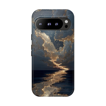 Celestial Night Sky Phone Case | Starry Cloud iPhone Cover, Protective Galaxy Case Gift for Dreamers