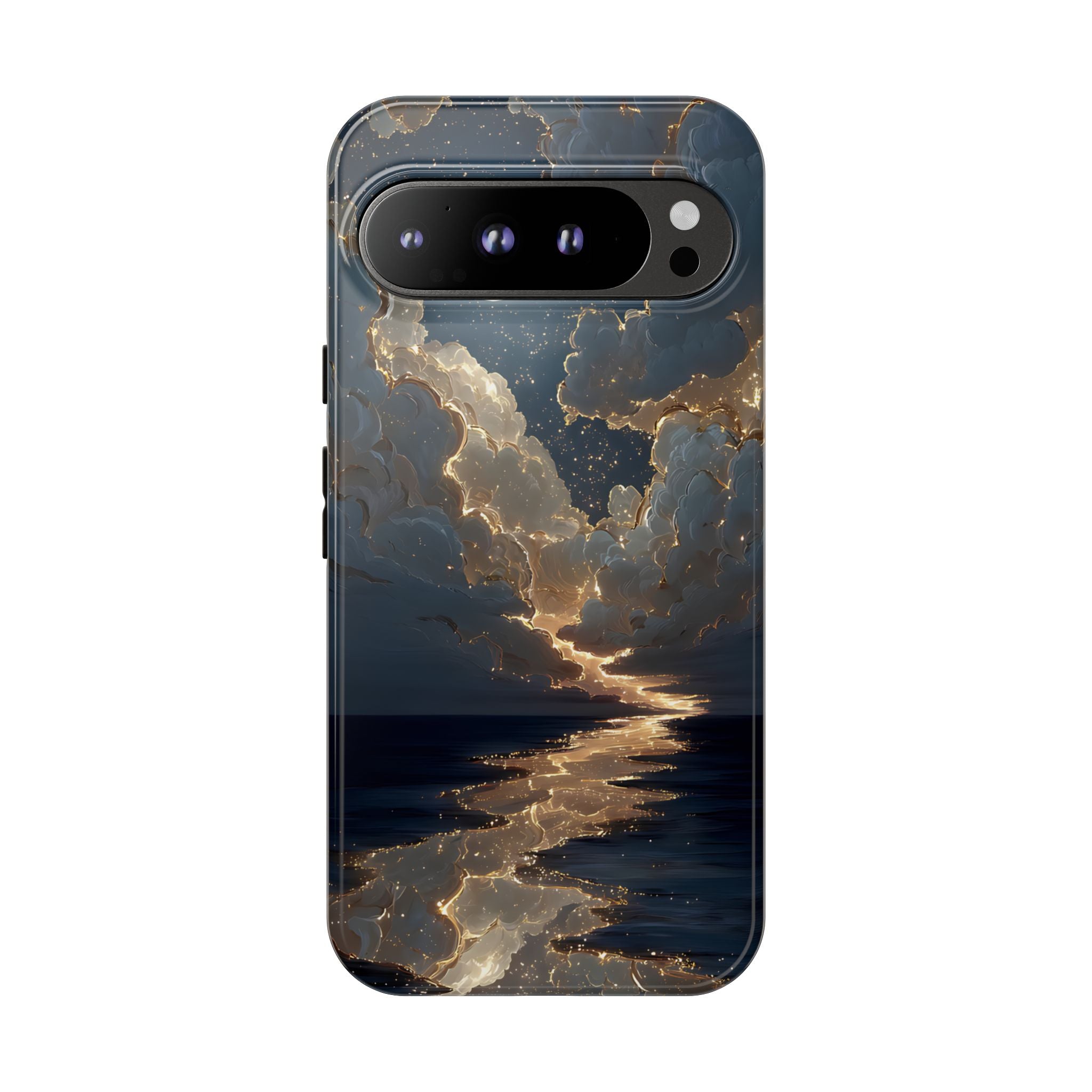 Celestial Night Sky Phone Case | Starry Cloud iPhone Cover, Protective Galaxy Case Gift for Dreamers