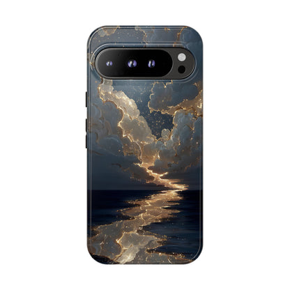 Celestial Night Sky Phone Case | Starry Cloud iPhone Cover, Protective Galaxy Case Gift for Dreamers