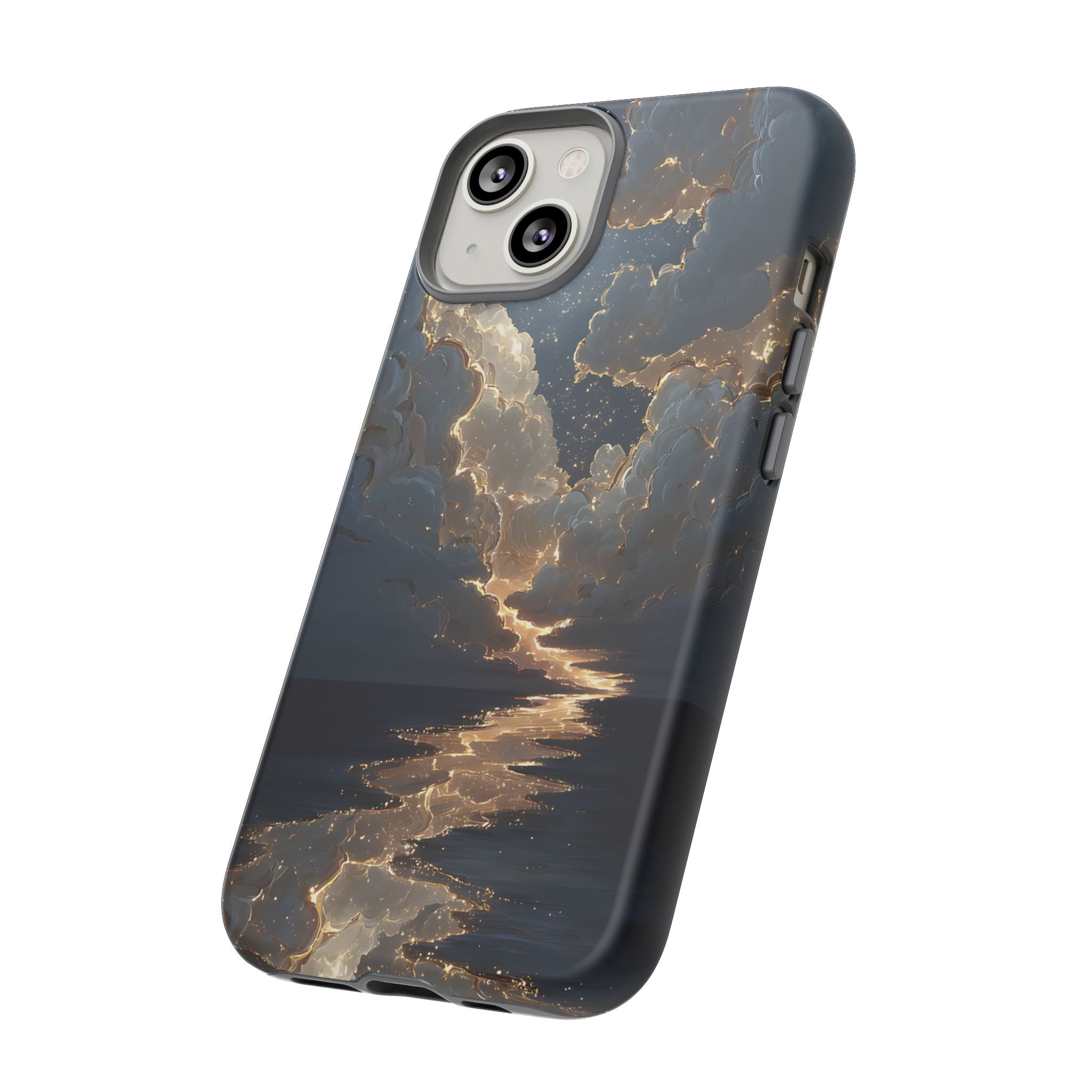 Celestial Night Sky Phone Case | Starry Cloud iPhone Cover, Protective Galaxy Case Gift for Dreamers