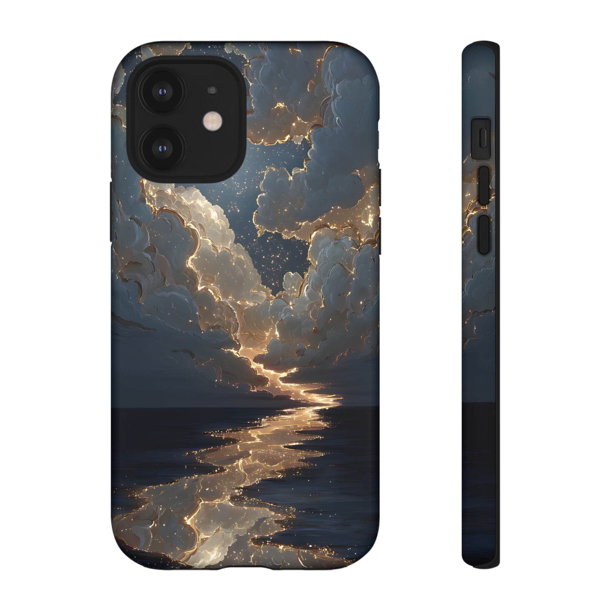 Celestial Night Sky Phone Case | Starry Cloud iPhone Cover, Protective Galaxy Case Gift for Dreamers