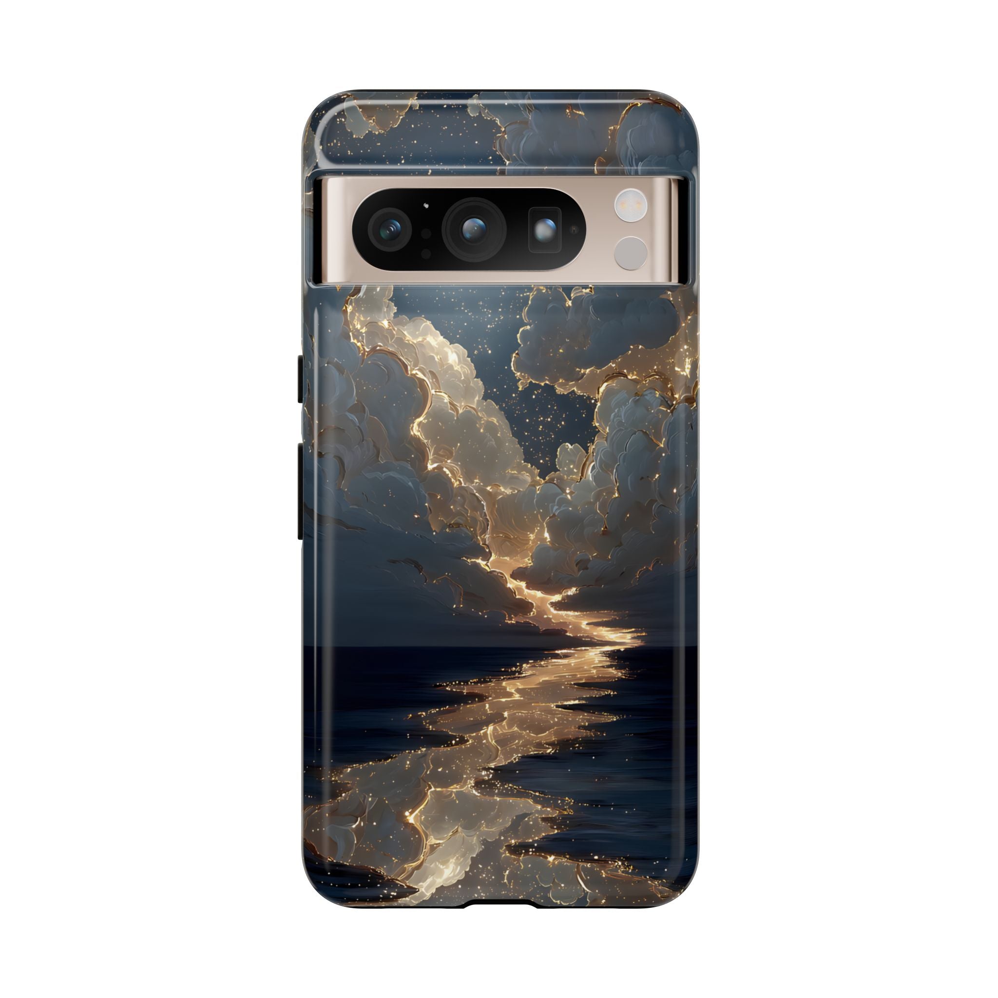Celestial Night Sky Phone Case | Starry Cloud iPhone Cover, Protective Galaxy Case Gift for Dreamers