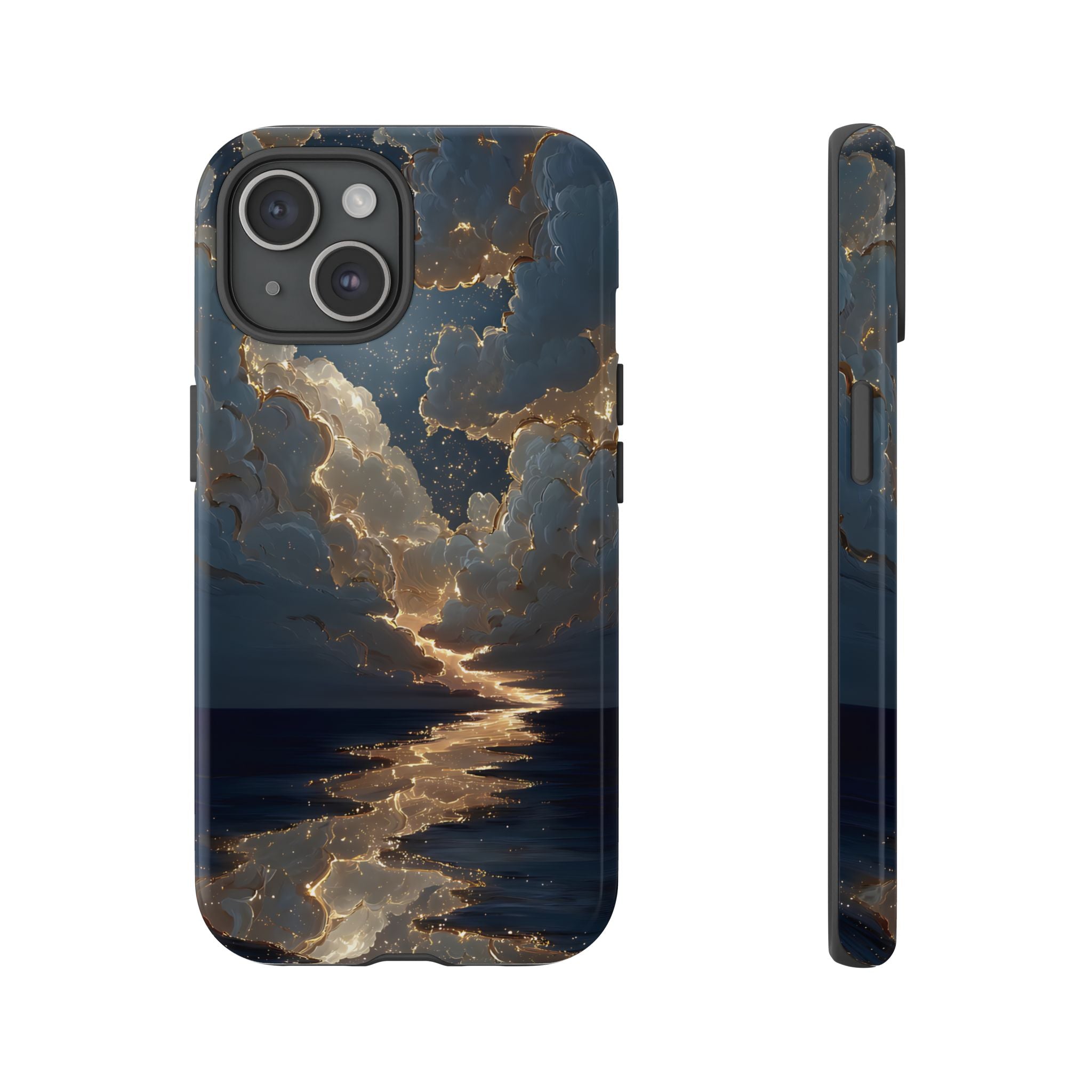 Celestial Night Sky Phone Case | Starry Cloud iPhone Cover, Protective Galaxy Case Gift for Dreamers
