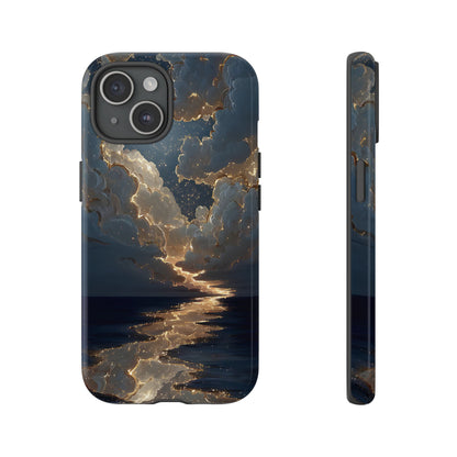 Celestial Night Sky Phone Case | Starry Cloud iPhone Cover, Protective Galaxy Case Gift for Dreamers