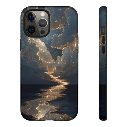 Celestial Night Sky Phone Case | Starry Cloud iPhone Cover, Protective Galaxy Case Gift for Dreamers