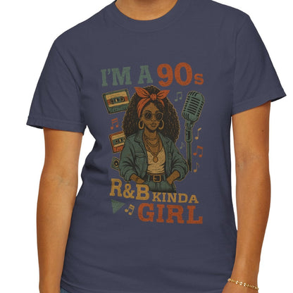 90s R&B Graphic Tee | Retro Hip Hop Soul Shirt, Nostalgic Black Girl Magic Top, Vintage Throwback T-Shirt