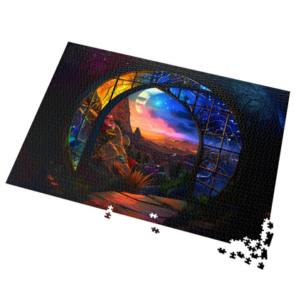 giftable surreal wall art jigsaw puzzle for birthdays