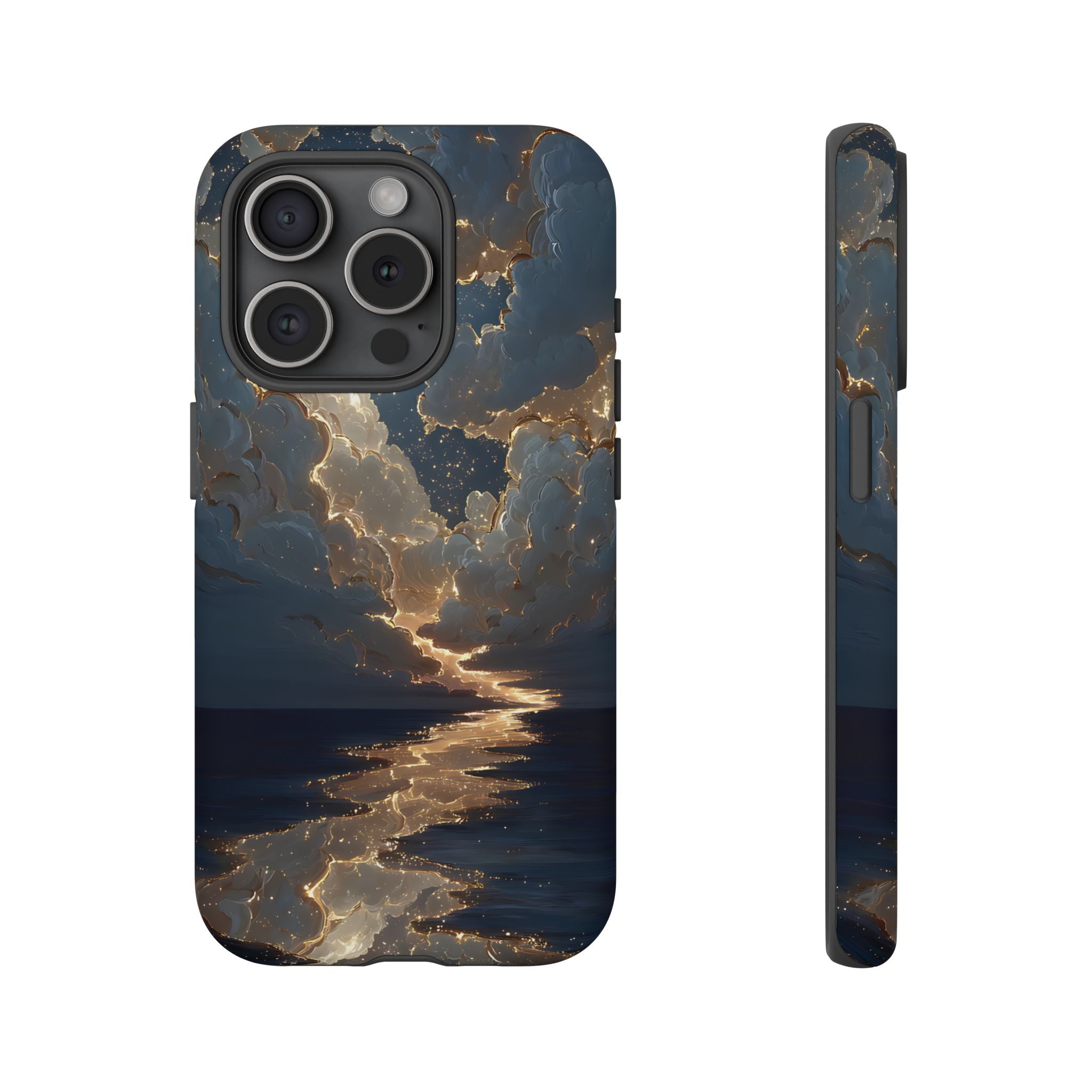 Celestial Night Sky Phone Case | Starry Cloud iPhone Cover, Protective Galaxy Case Gift for Dreamers