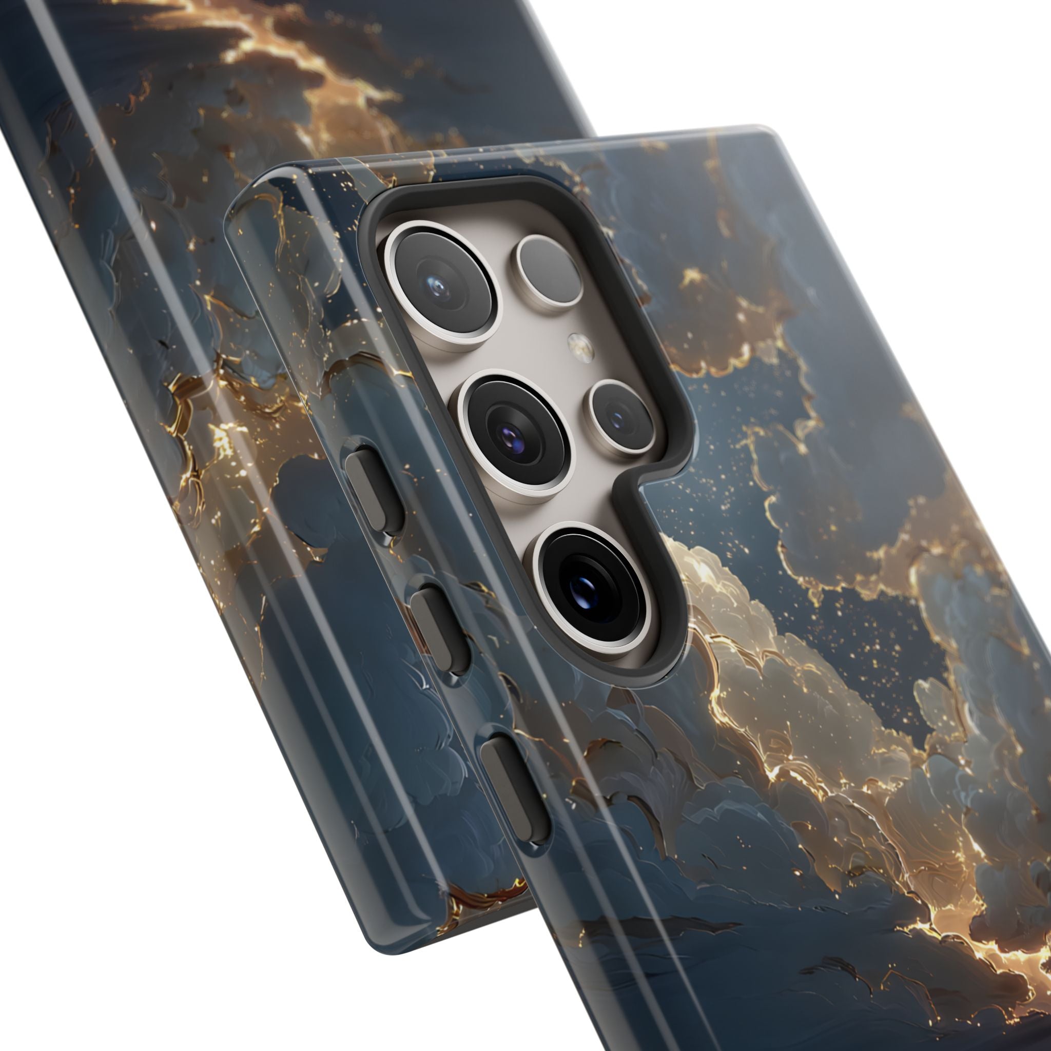 Celestial Night Sky Phone Case | Starry Cloud iPhone Cover, Protective Galaxy Case Gift for Dreamers