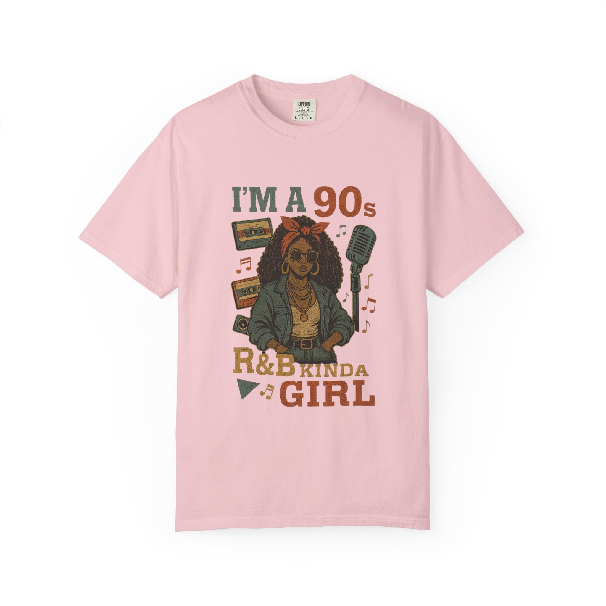 90s R&B Graphic Tee | Retro Hip Hop Soul Shirt, Nostalgic Black Girl Magic Top, Vintage Throwback T-Shirt