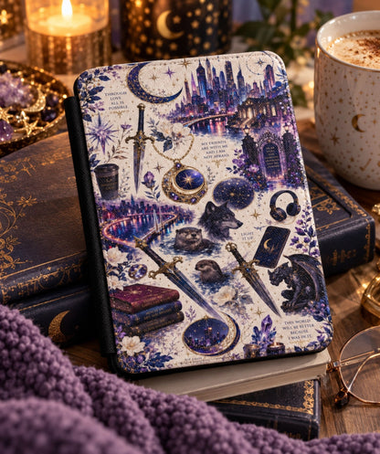 Crescent City Fantasy Kindle Case | Celestial City Kindle Paperwhite Cover
