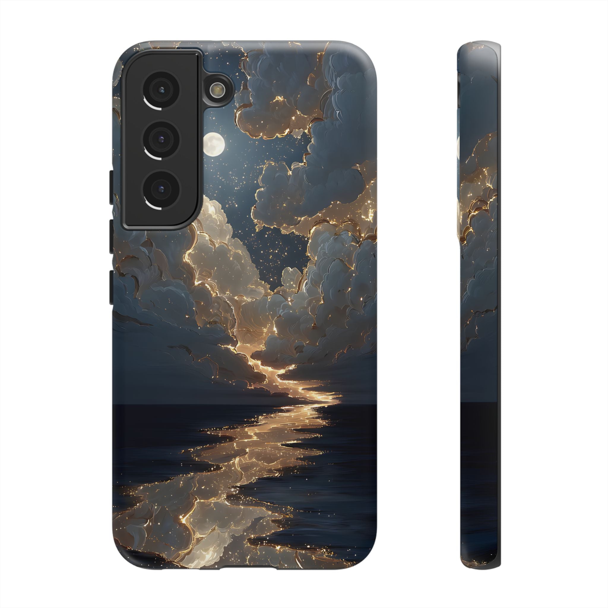 Celestial Night Sky Phone Case | Starry Cloud iPhone Cover, Protective Galaxy Case Gift for Dreamers