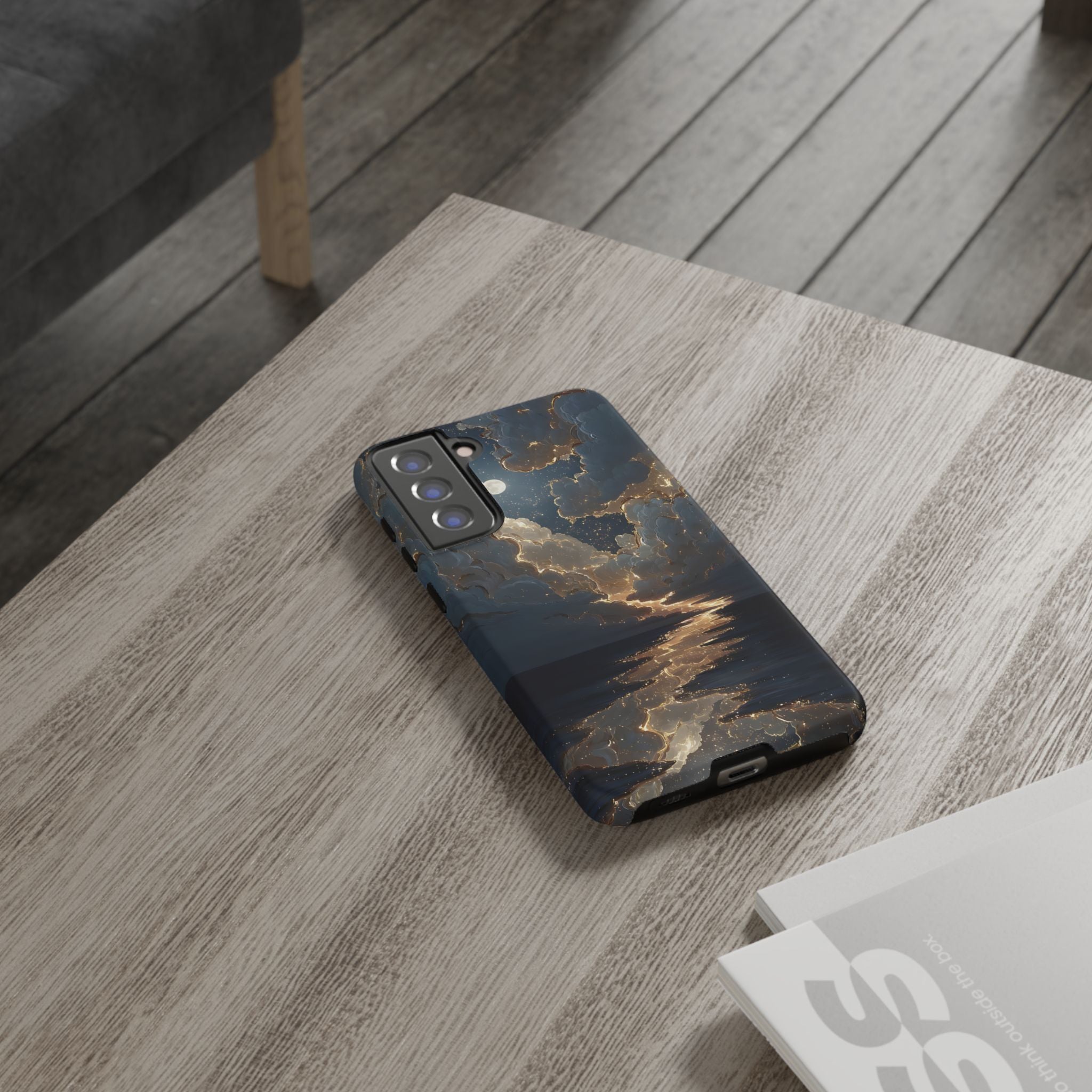 Celestial Night Sky Phone Case | Starry Cloud iPhone Cover, Protective Galaxy Case Gift for Dreamers