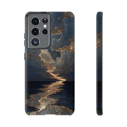 Celestial Night Sky Phone Case | Starry Cloud iPhone Cover, Protective Galaxy Case Gift for Dreamers