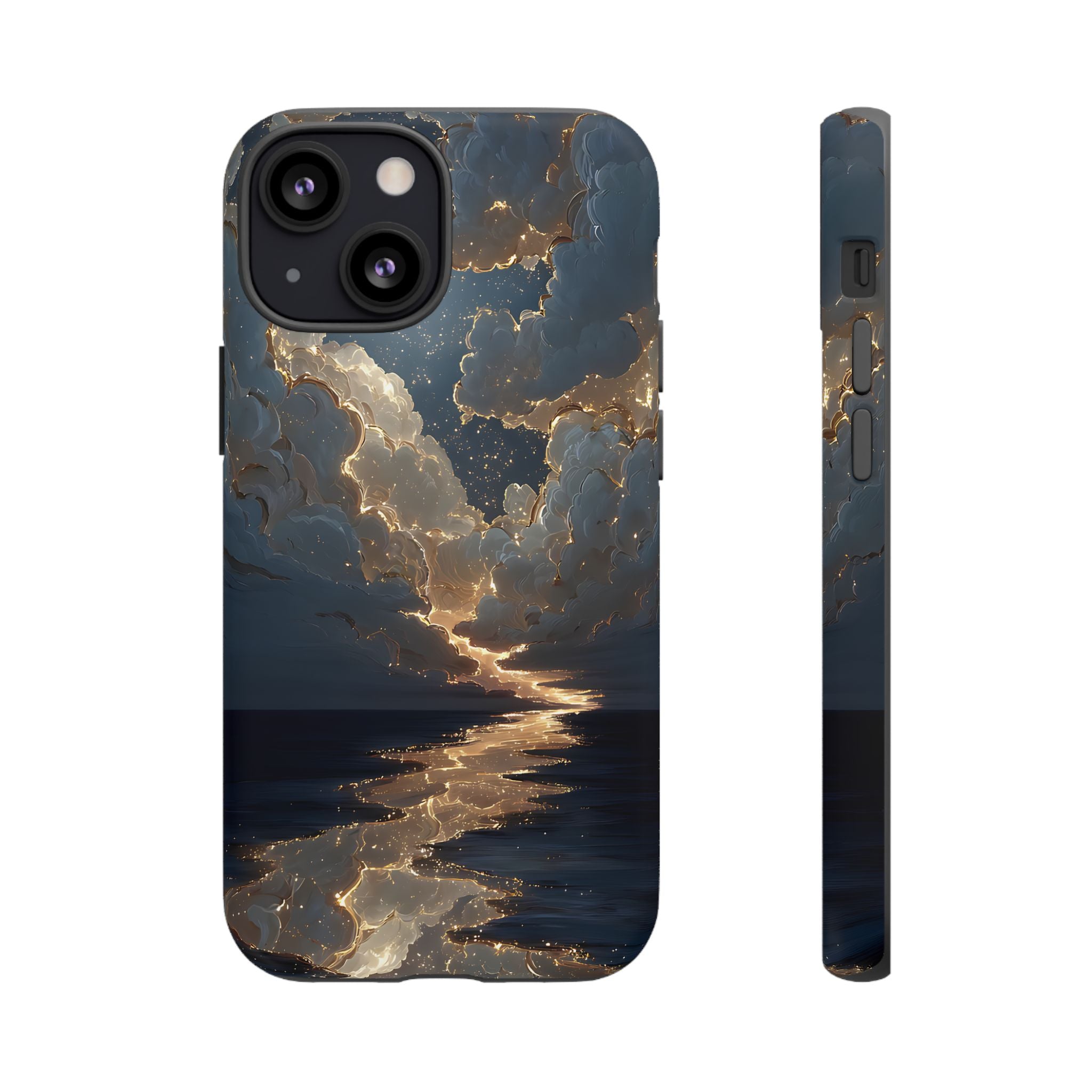 Celestial Night Sky Phone Case | Starry Cloud iPhone Cover, Protective Galaxy Case Gift for Dreamers