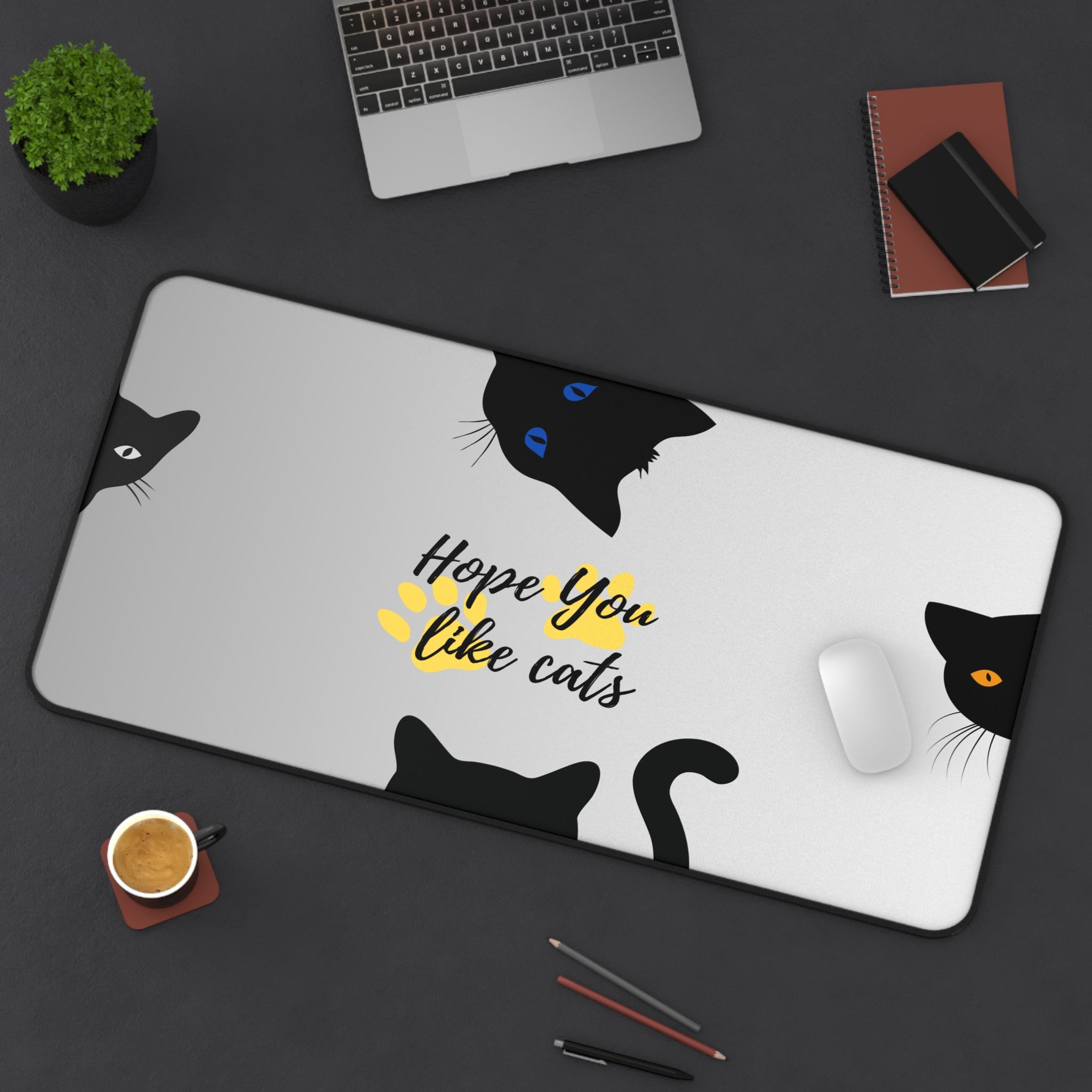 best desk mat gift for cat lovers under 50