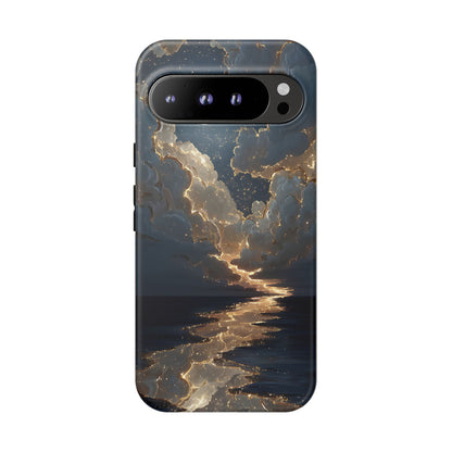 Celestial Night Sky Phone Case | Starry Cloud iPhone Cover, Protective Galaxy Case Gift for Dreamers