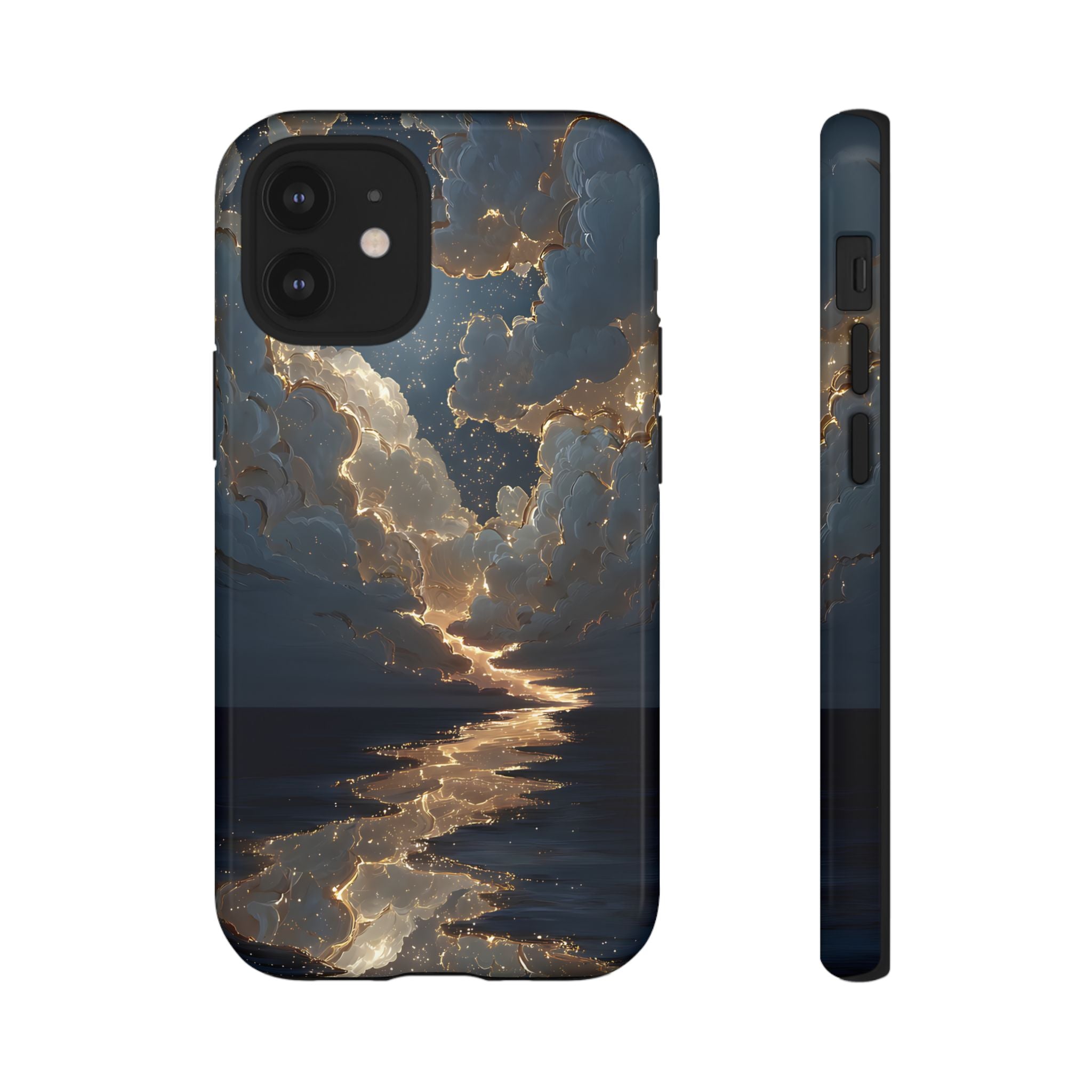 Celestial Night Sky Phone Case | Starry Cloud iPhone Cover, Protective Galaxy Case Gift for Dreamers