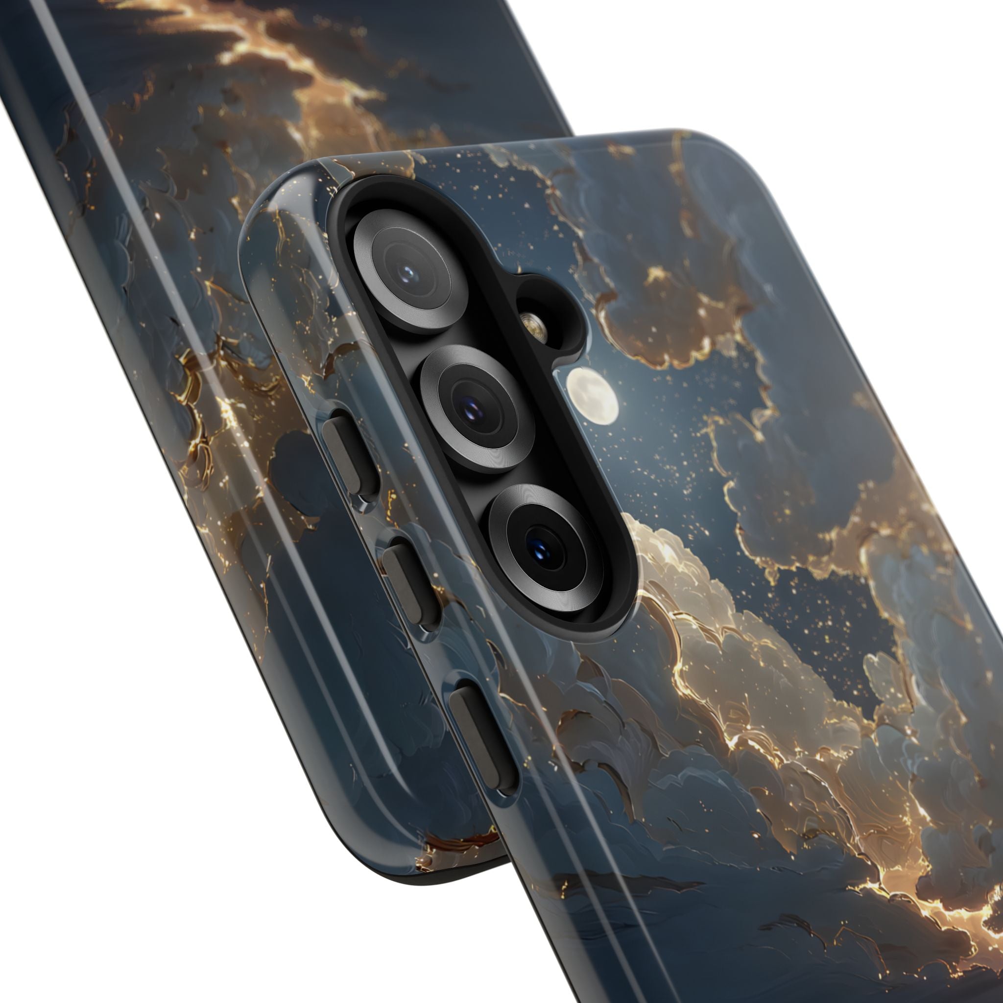 Celestial Night Sky Phone Case | Starry Cloud iPhone Cover, Protective Galaxy Case Gift for Dreamers