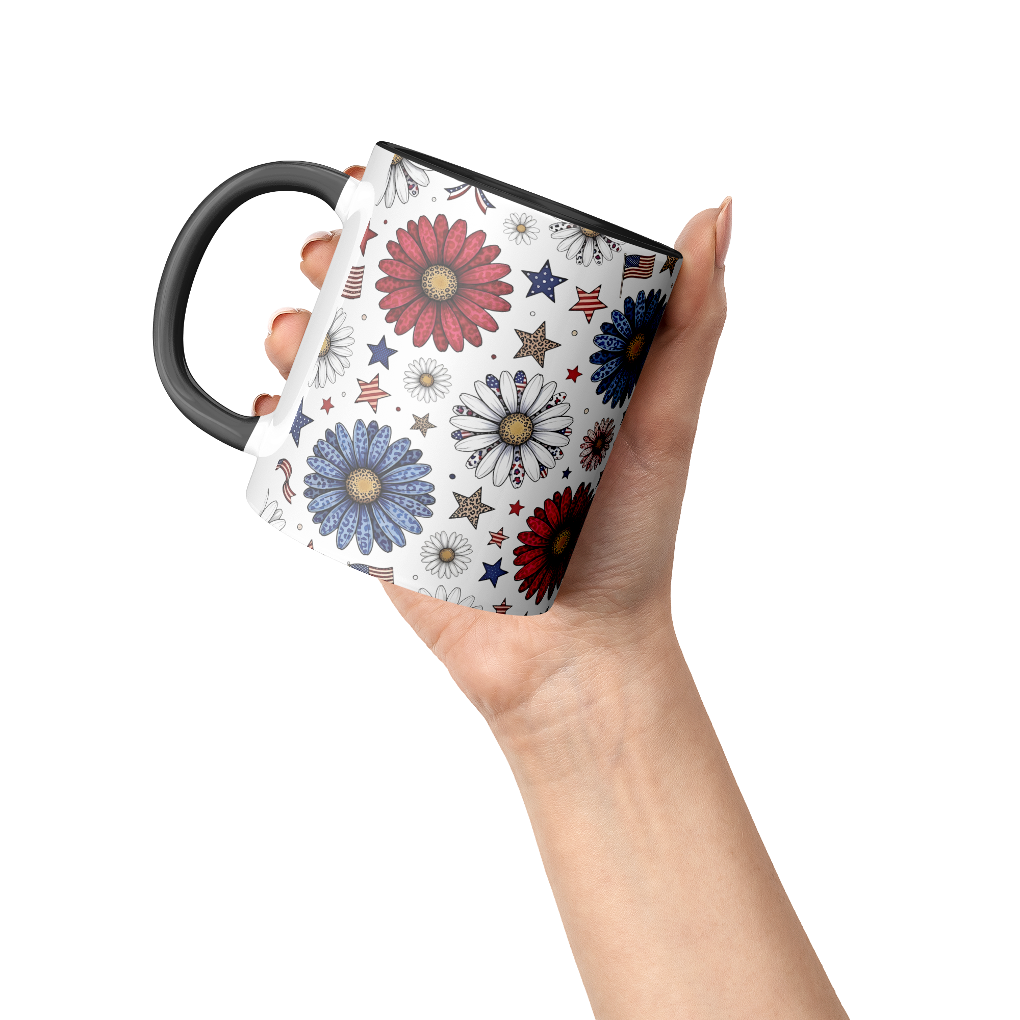 Daisy_and_flags_11oz_Black_Accent_Mug_Accent_Mug_Raised_Hand_LH_Mockup.png_15743841